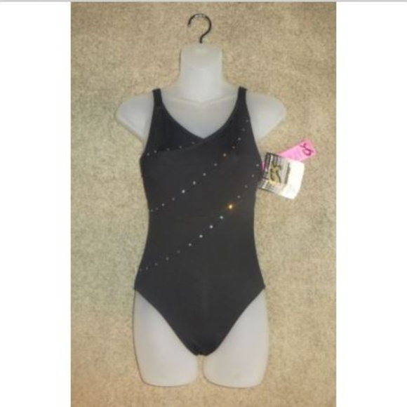 rhinestone leotard
